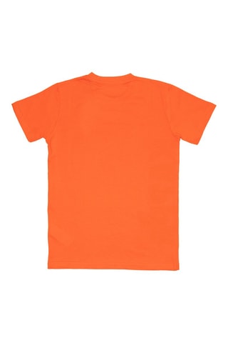Camiseta - Negro, amarillo y naranja