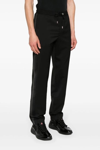 Pantalón de chándal de lana Side - Moncler - 