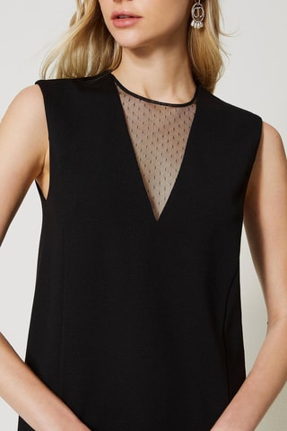 Vestido trapecio - Twinset - 