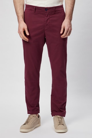 Pantalón recto - Harmont & Blaine - Rojo y azul