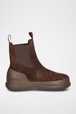 Botines Chelsea de nobuk Luna - Moon Boot - Marrón