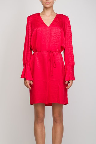 Vestido recto - Twinset - Rojo