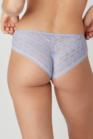 Shorty de talle alto Cha-Cha-Cha - Azul