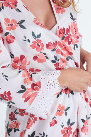 Kimono Frimousse - Blanco