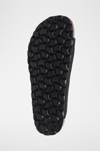 Mules em nobuck - Preto