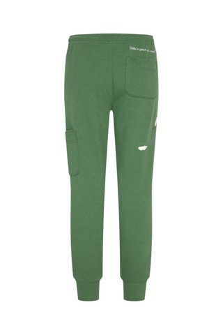 Pantalon - Blanc, vert et marron