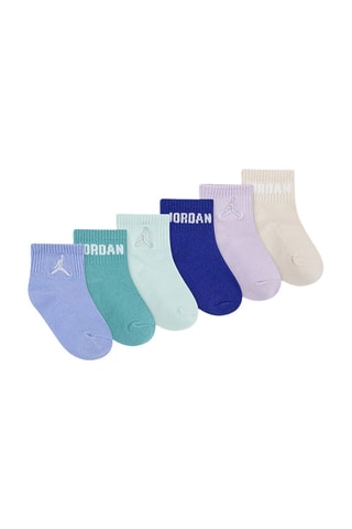 6 paires de chaussettes - Vert et bleu marine
