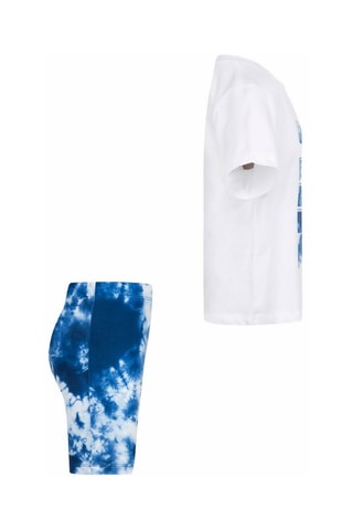 T-shirt et cycliste Blanc et bleu - Jordan