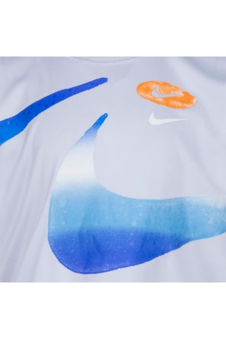 T-shirt Blanc et bleu - Nike
