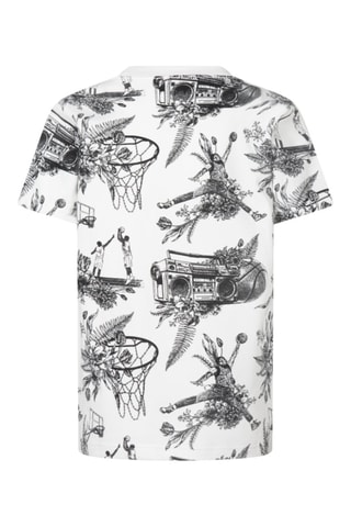 Tshirt Sports Sketch - Blanc et noir