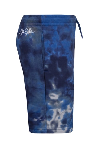 Bermuda molletonné tie and dye - Bleu et gris - Jordan
