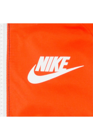 Coupe-vent à capuche et short de running - Jaune, bleu et orange