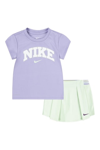 T-shirt et jupe-short - Vert