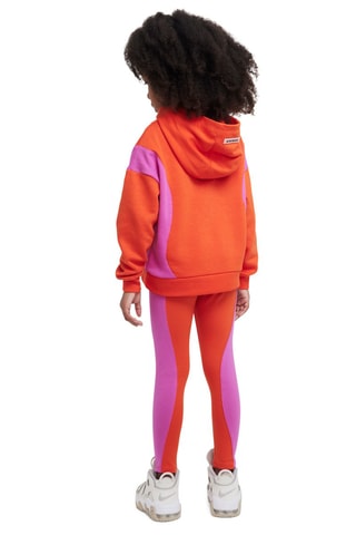 Sweat à capuche et legging Rouge - Nike