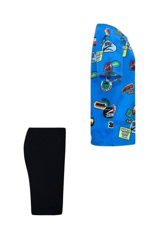 T-shirt et bermuda - Bleu roi et noir - Nike
