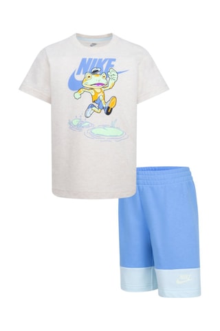 T-shirt et short - Bleu - Nike