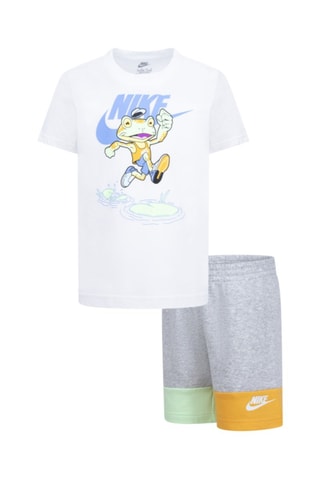 T-shirt et short - Gris chiné - Nike
