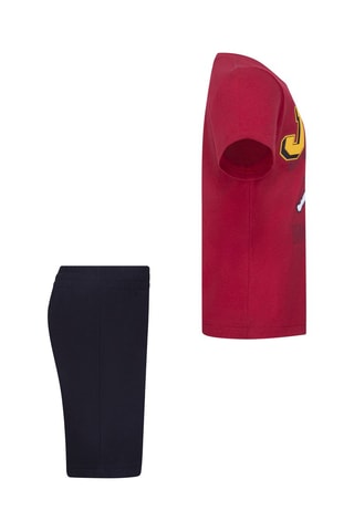 T-shirt et short - Noir et rouge - Jordan