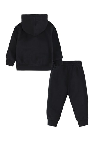 Sweat à capuche et pantalon molletonnés - Noir