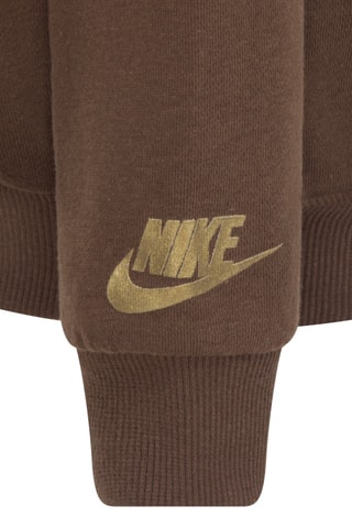 Sweat molletonné à capuche - Marron