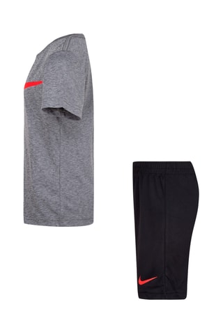 T-shirt et short - Noir et gris chiné