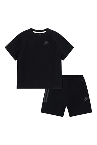 T-shirt et shorts - Noir