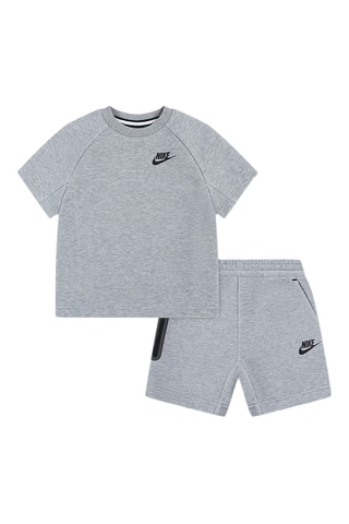 T-shirt et shorts - Gris foncé chiné