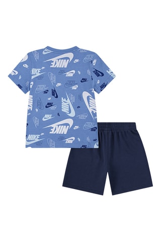 T-shirt et short - Bleu marine