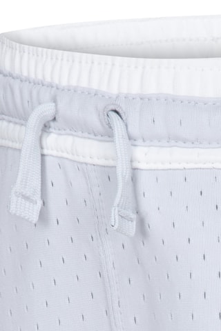 Short de basketball - Gris clair et blanc