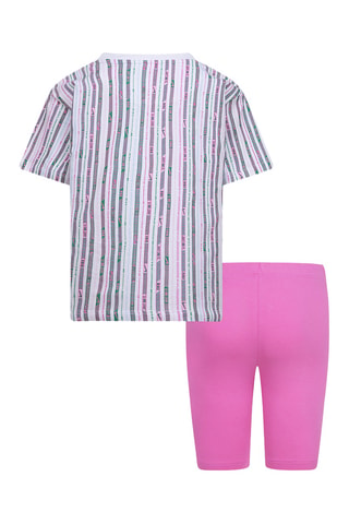 T-shirt et cycliste - Rose