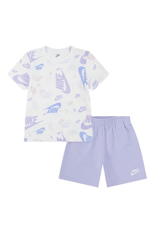 T-shirt et short - Blanc