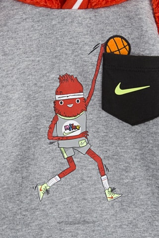 Sweat à capuche et pantalon - Rouge et noir