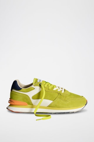 Baskets en cuir Herba - Vert