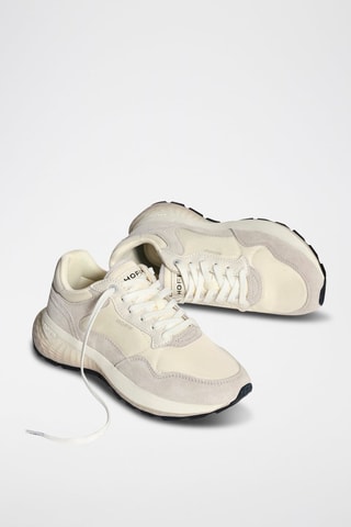 Baskets en cuir Quebec - Beige