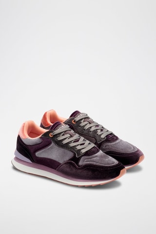 Baskets en cuir Amethist - Violet