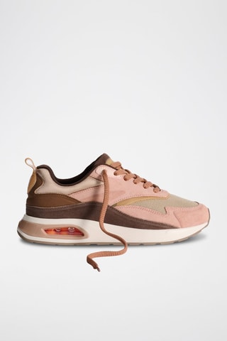 Baskets en cuir Skytree - Rose