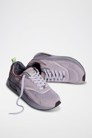 Baskets en cuir Guell - Lilas