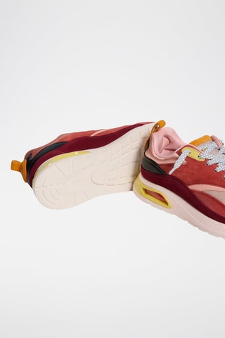 Baskets en cuir Marcana - Bordeaux