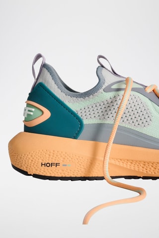 Baskets Flash - Vert et orange