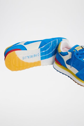 Baskets en nubuck Caeruleus - Bleu