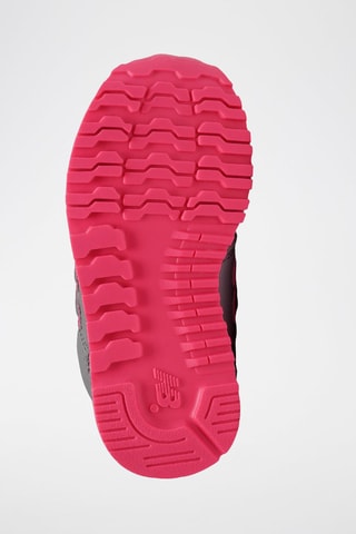 Sneakers in pelle 500 - Grigio e rosa
