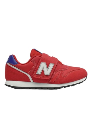 Baskets en nubuck 373 - Rouge