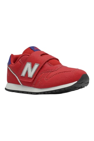 Baskets en nubuck 373 - Rouge