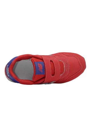 Baskets en nubuck 373 - Rouge
