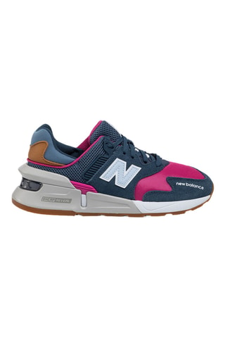 Baskets en cuir 997 - Bleu