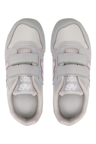 Baskets en cuir 500 - Gris