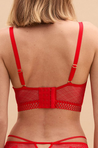 Soutien-gorge corbeille Arlette - Rouge