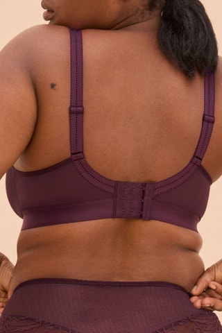 Soutien-gorge sans armatures Mary - Bordeaux