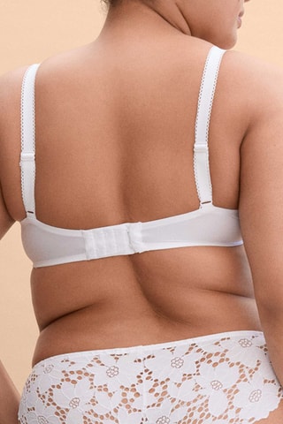 Soutien-gorge sans armatures Aly - Blanc