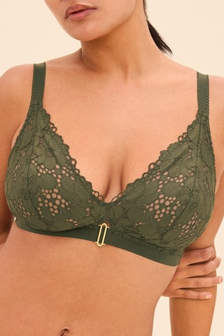 Soutien-gorge sans armatures Aly - Vert